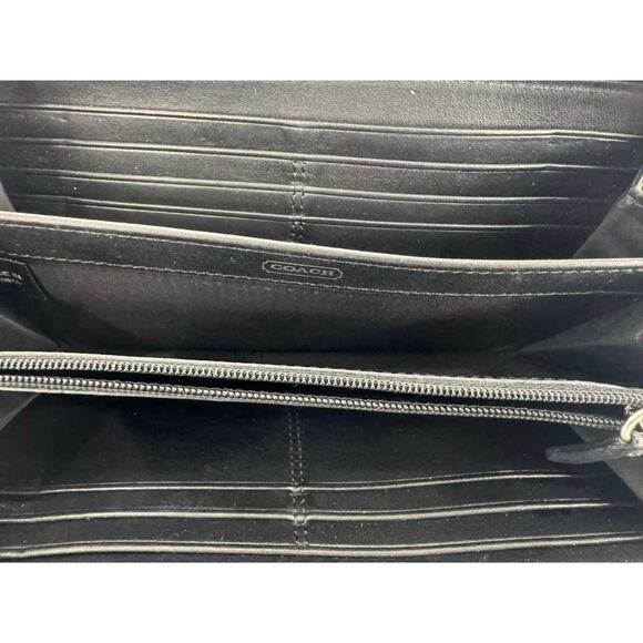 Coach Vintage Madison Black Leather Wallet - Picture 6 of 6